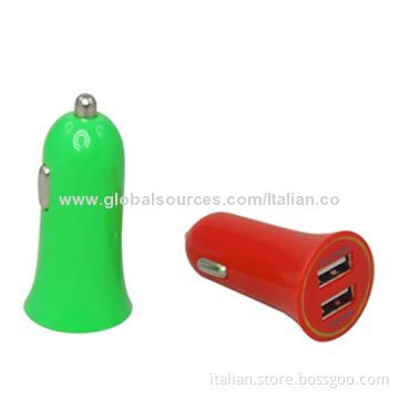Wholesale Durable Car Chargers with 1A, 50-60Hz AC Input Frequency